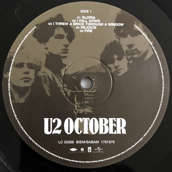 U2 - October | Mercury (1761679) - 3