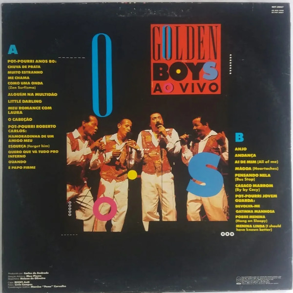 Golden Boys - Golden Boys Ao Vivo | Som Livre (407.0067) - 2