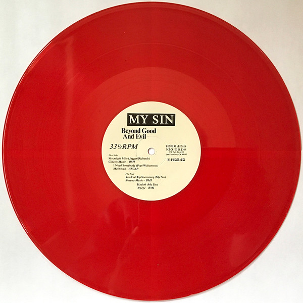 My Sin - Beyond Good And Evil | Endless Records (ER2242) - 3 My Sin - Beyond Good And Evil | Endless Records (ER2242) - 3