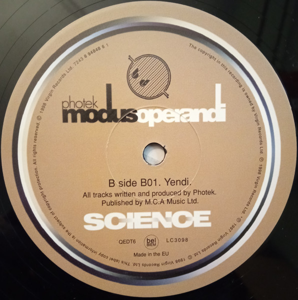 Photek - Modus Operandi | Science (QEDT6) - 4