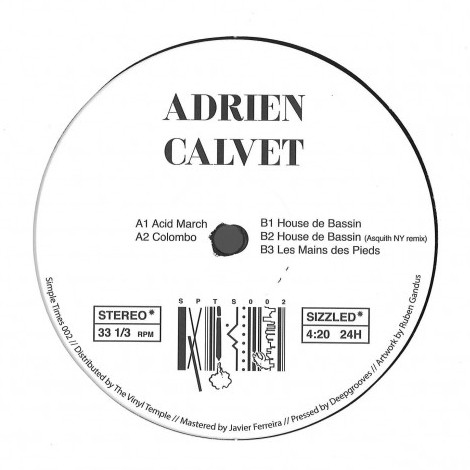 Adrien Calvet - Simple Times 002 | Simple Times (SPTS002) - 3