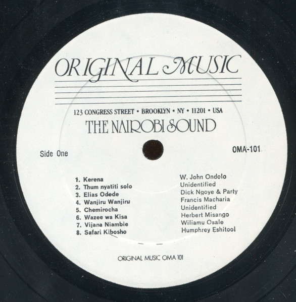 Various - The Nairobi Sound | Original Music (OMA 101) - 3 Various - The Nairobi Sound | Original Music (OMA 101) - 3
