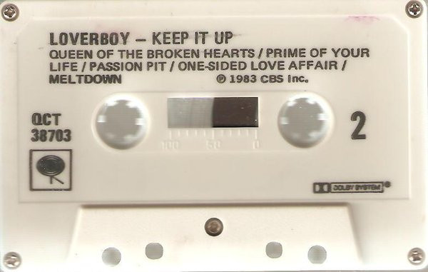 Loverboy - Keep It Up | Columbia (QCT 38703) - 4
