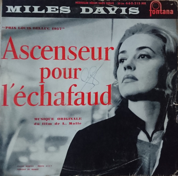 Miles Davis - Ascenseur Pour L'Échafaud | Fontana (660.213 MR) Miles Davis - Ascenseur Pour L'Échafaud | Fontana (660.213 MR)
