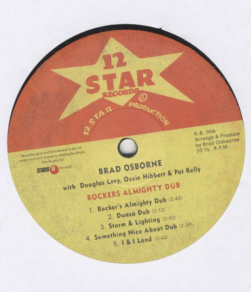 Various - Rockers Almighty Dub | 12 Star Records (KB09) - 4