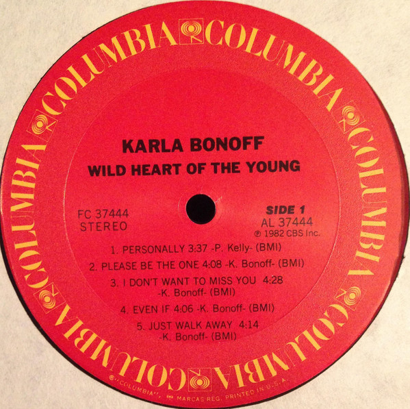 Karla Bonoff - Wild Heart Of The Young | Columbia (FC 37444) - 2