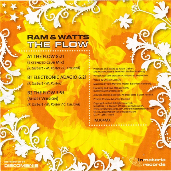 Ram & Watts - The Flow | Inmateria Records (IM304MX) - main