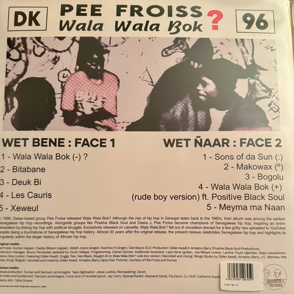 Pee Froiss - Wala Wala Bok? | Preference Records (PRF 012) - 2 Pee Froiss - Wala Wala Bok? | Preference Records (PRF 012) - 2