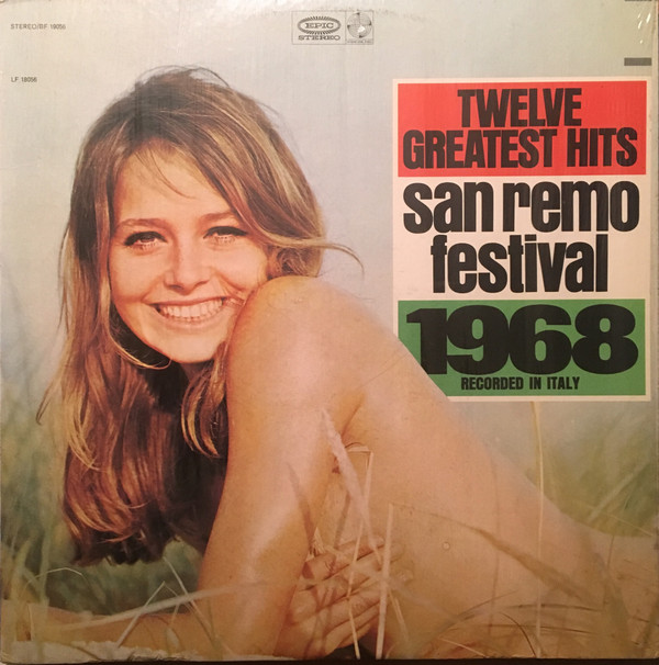 Various - Twelve Greatest Hits San Remo Festival 1968 | Epic (BF 19056)