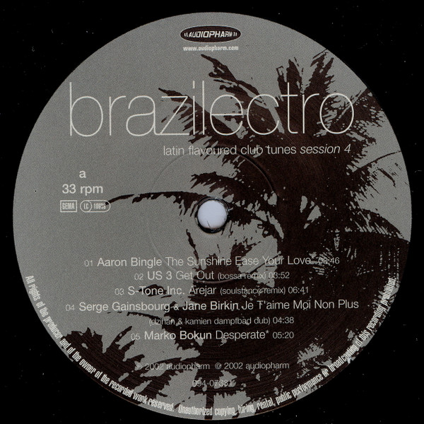 Various - Brazilectro (Latin Flavoured Club Tunes) (Session 4) | Audiopharm (094-07331 3LP-Box) - 3
