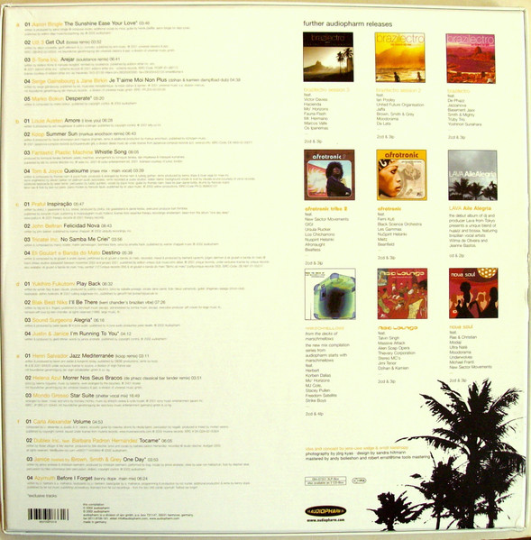 Various - Brazilectro (Latin Flavoured Club Tunes) (Session 4) | Audiopharm (094-07331 3LP-Box) - 2