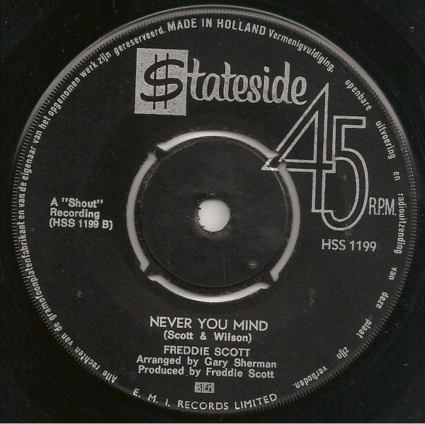 Freddie Scott - Am I Grooving You | Stateside (HSS 1199) - 2 Freddie Scott - Am I Grooving You | Stateside (HSS 1199) - 2