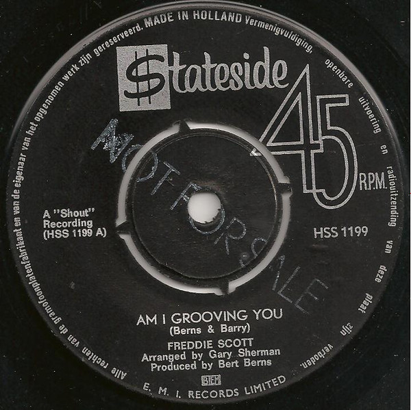 Freddie Scott - Am I Grooving You | Stateside (HSS 1199) - main Freddie Scott - Am I Grooving You | Stateside (HSS 1199) - main