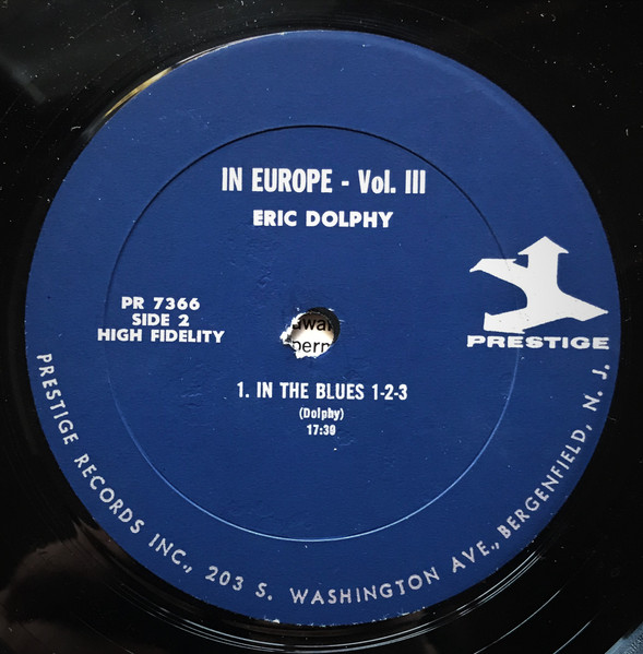 Eric Dolphy - In Europe / Volume 3. | Prestige (PR 7366) - 4
