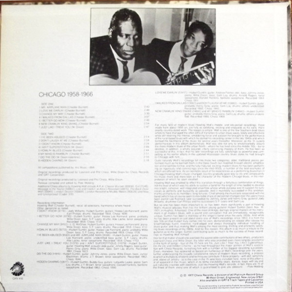 Howlin' Wolf - Change My Way | Chess (CHV 418) - 3 Howlin' Wolf - Change My Way | Chess (CHV 418) - 3