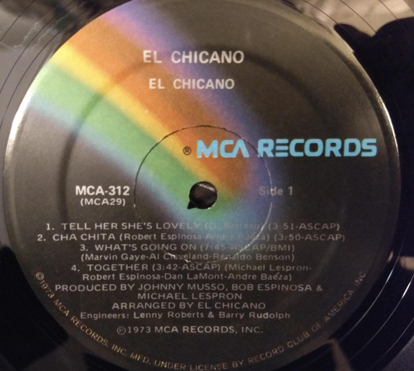 El Chicano - El Chicano | MCA Records (MCA-312) - 3
