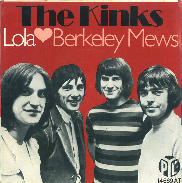 The Kinks - Lola / Berkeley Mews | Pye Records (14 669 AT) - 2