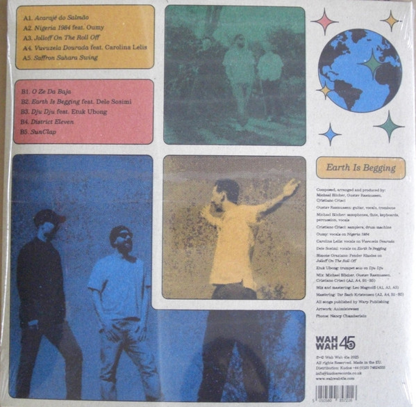Sunbörn Meets Clap! Clap! - Earth Is Begging | Wah Wah 45s (WAHLP036) - 2 Sunbörn Meets Clap! Clap! - Earth Is Begging | Wah Wah 45s (WAHLP036) - 2