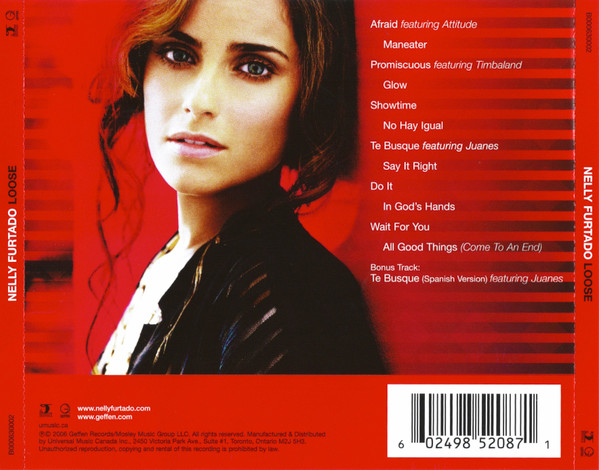 Nelly Furtado - Loose | Mosley Music Group (B000630002) - 2 Nelly Furtado - Loose | Mosley Music Group (B000630002) - 2