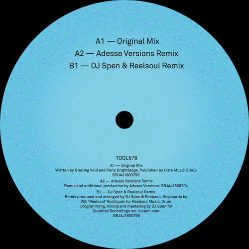 Sterling Void Feat Paris Brightledge - It's Alright | Toolroom Records (TOOL578) - 2 Sterling Void Feat Paris Brightledge - It's Alright | Toolroom Records (TOOL578) - 2