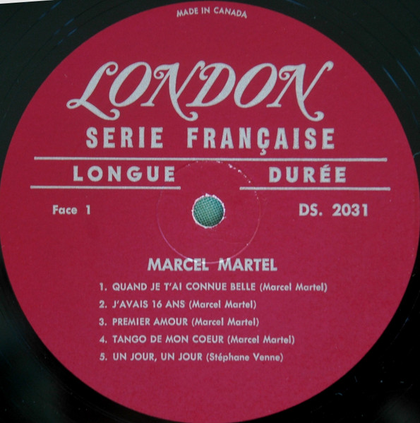 Marcel Martel - Marcel Martel | London Records (DS. 2031) - 3 Marcel Martel - Marcel Martel | London Records (DS. 2031) - 3