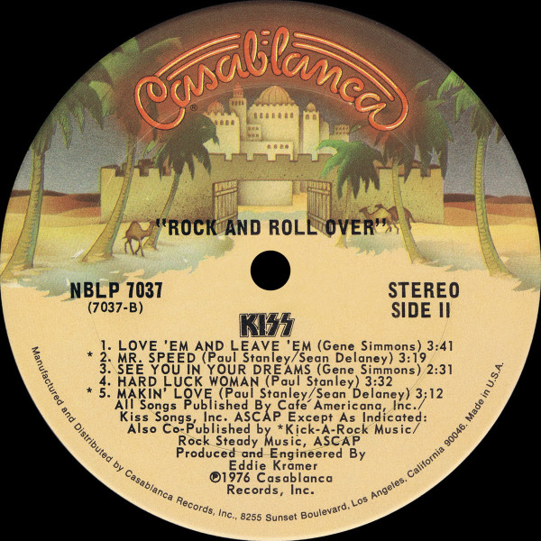 Kiss - Rock And Roll Over | Casablanca (NBLP 7037) - 4 Kiss - Rock And Roll Over | Casablanca (NBLP 7037) - 4