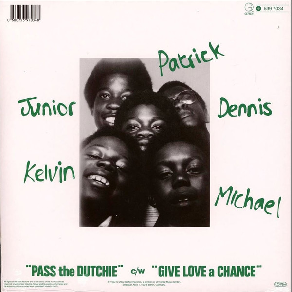 Musical Youth - Pass The Dutchie | Geffen Records (539 7034) - 2