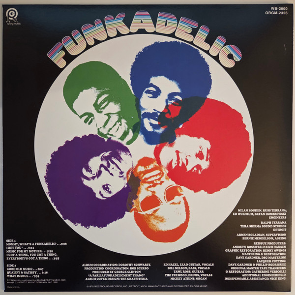 Funkadelic - Funkadelic | Westbound Records (WB-2000) - 2