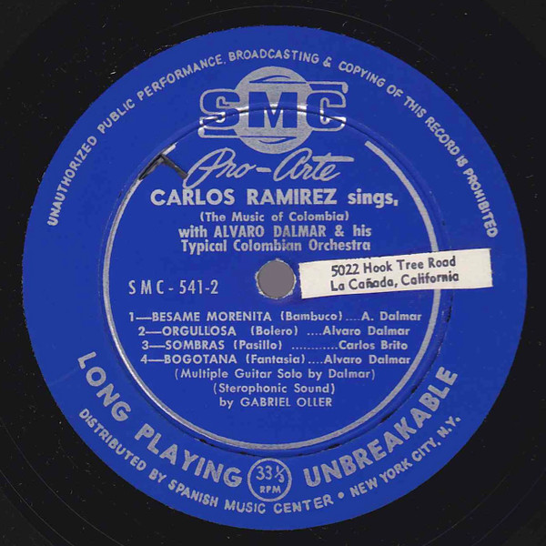 Carlos Julio Ramirez - Mis Flores Negras | SMC Pro-Arte (SMC 541) - 4