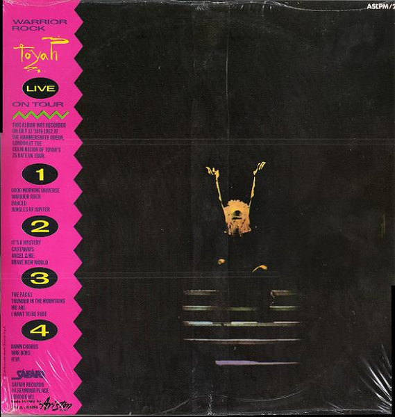 Toyah - Warrior Rock | Safari Records (ASLPM/2406) - 2