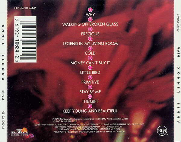 Annie Lennox - Diva | RCA (06192-10624-2) - 2 Annie Lennox - Diva | RCA (06192-10624-2) - 2