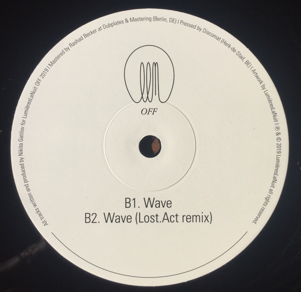 Gatilove - Wave EP | LumièresLaNuit OFF (LLNOFF008) - 2