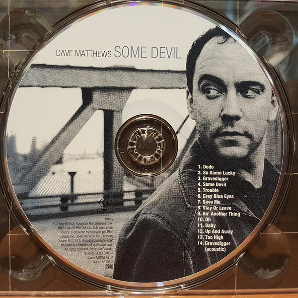 Dave Matthews - Some Devil (2CD - Limited Edition) [CD] | RCA (82876 56197-2) - 3