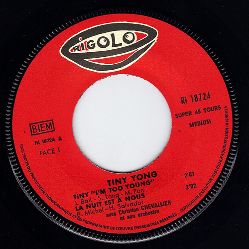 Tiny Yong - Tiny "I’m Too Young" | Rigolo (Ri 18.724) - 3