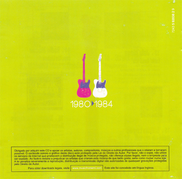 Various - O Melhor Do Rock Português 1980-1984 | EMI (7243 5 92038 2 9) - main Various - O Melhor Do Rock Português 1980-1984 | EMI (7243 5 92038 2 9) - main