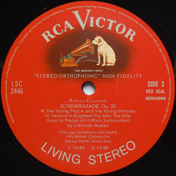 Nikolai Rimsky-Korsakov / Fritz Reiner , Chicago Symphony Orchestra - Scheherazade | Analogue Productions (AAPC 2446) - 4