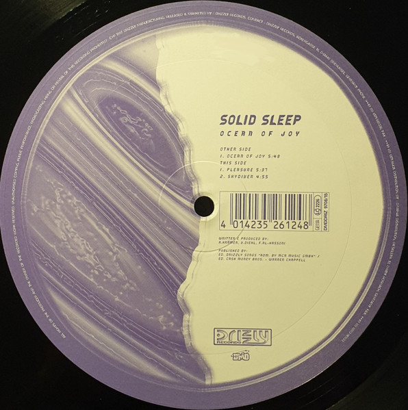 Solid Sleep - Ocean Of Joy | Drizzly (DMDDRIZ 9708/15) - 2