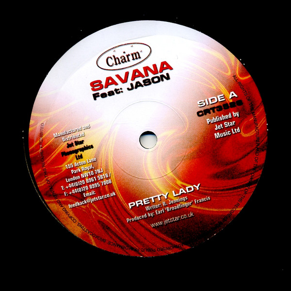 Savana Feat. Jason - Pretty Lady | Charm (CRT3526)