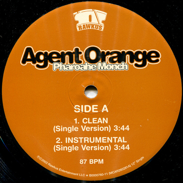 Pharoahe Monch - Agent Orange | Rawkus (B0000760-11) - 2
