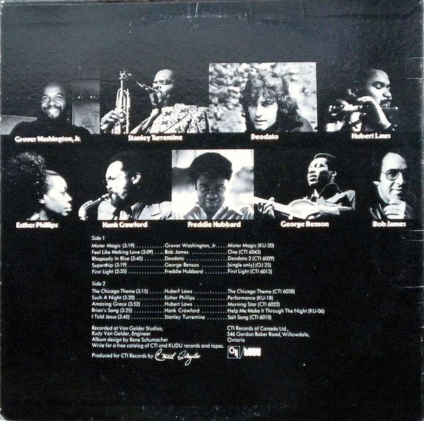 Various - A Taste Of CTI/Kudu Vol. 1 [Vinyl] | CTI Records (CTS-2) - 2