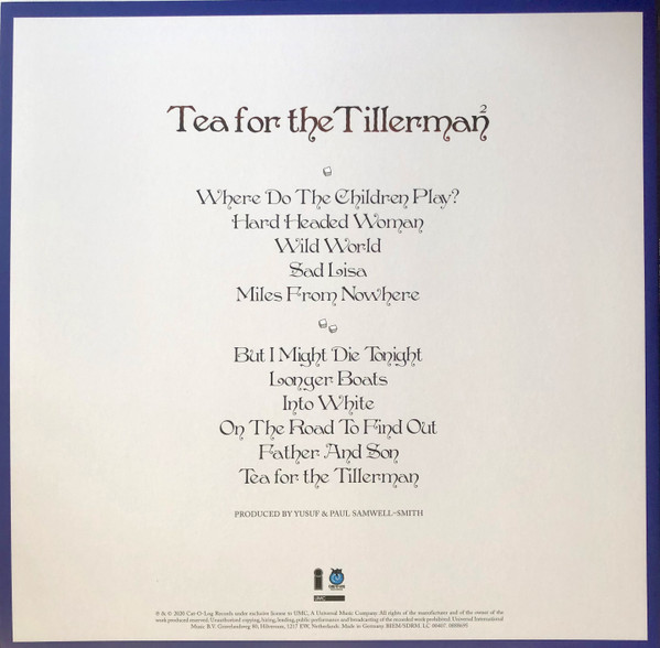 Yusuf Islam / Cat Stevens - Tea For The Tillerman² | Island Records (0888695) - 2