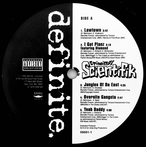 Scientifik - Criminal | Definite (59001-1) - 2 Scientifik - Criminal | Definite (59001-1) - 2