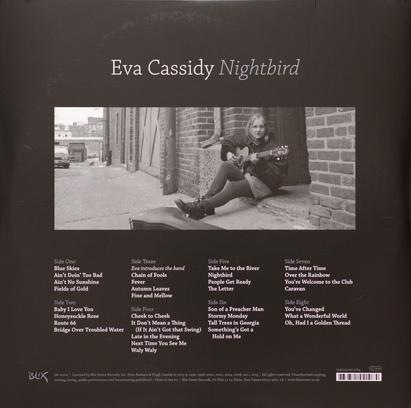 Eva Cassidy - Nightbird | Blix Street Records (G8-10210) - 4