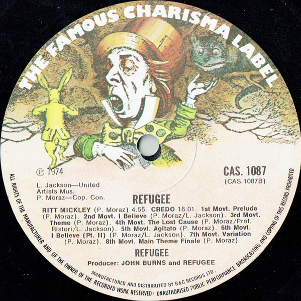 Refugee - Refugee | Charisma (CAS 1087) - 4