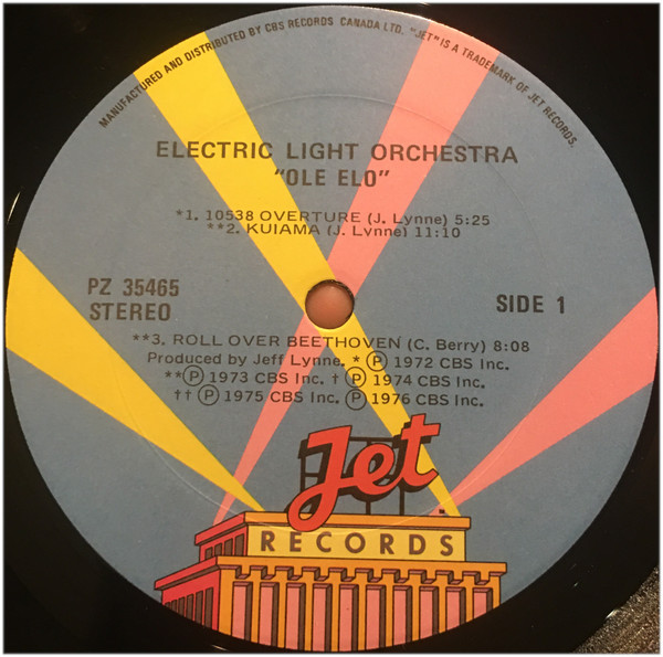 Electric Light Orchestra - Olé ELO | Jet Records (PZ 35465) - 3 Electric Light Orchestra - Olé ELO | Jet Records (PZ 35465) - 3