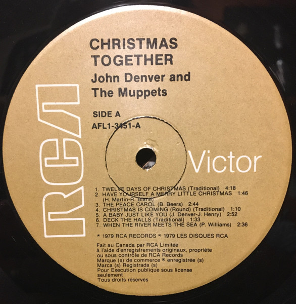 John Denver & The Muppets - A Christmas Together | RCA Victor (AFL1-3451) - 4 John Denver & The Muppets - A Christmas Together | RCA Victor (AFL1-3451) - 4