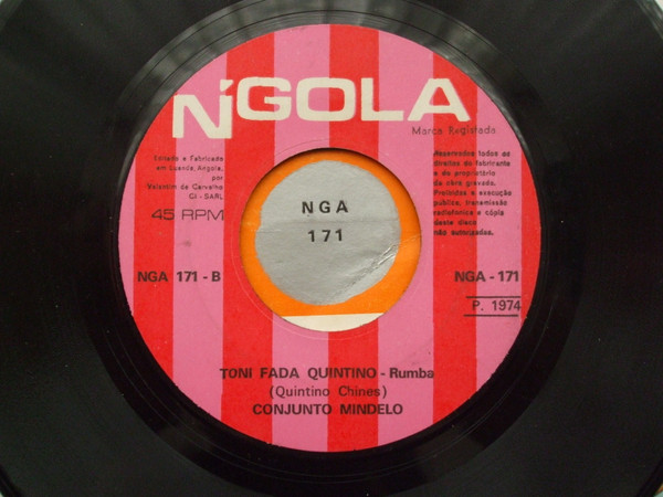 Conjunto Mindelo - V Centenário de S.Tomé / Toni Fada Quintino | N'Gola (NGA 171) - 3