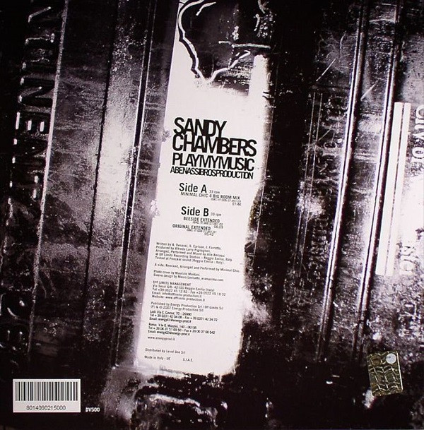 Sandy Chambers - Play My Music | D:vision Records (DV500)