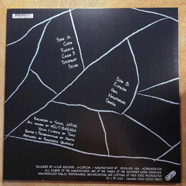 Melt-Banana - 3+5 | A-Zap Records (AZLP-0011) - 2