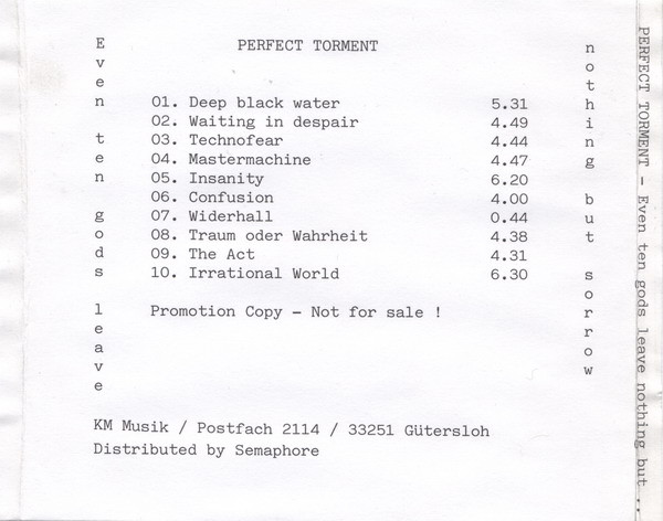 Perfect Torment - Even Ten Gods Leave Nothing But Sorrow | KM-Musik (none) - 2 Perfect Torment - Even Ten Gods Leave Nothing But Sorrow | KM-Musik (none) - 2